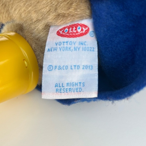 Classic Paddington Bear 2013 Yellow Boots Red Hat 10" YOTTOY Plush - Picture 4 of 5